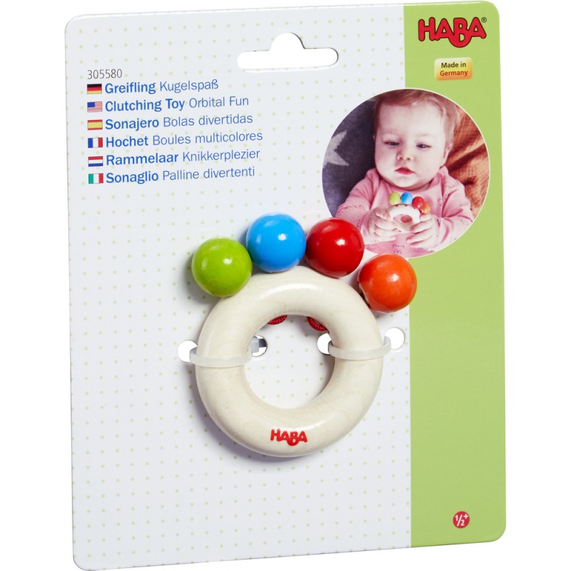 Jucarie pentru dentitie Distractie pe orbita, Haba